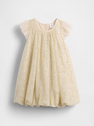 Baby & Toddler Sequin Tulle Bubble Dress | Gap (US)