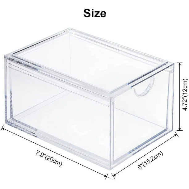 Makeup Organizer Storage,Acrylic Drawer Organizers -Pull-Out Drawer,Great for Medicine, Cosmetics... | Walmart (US)