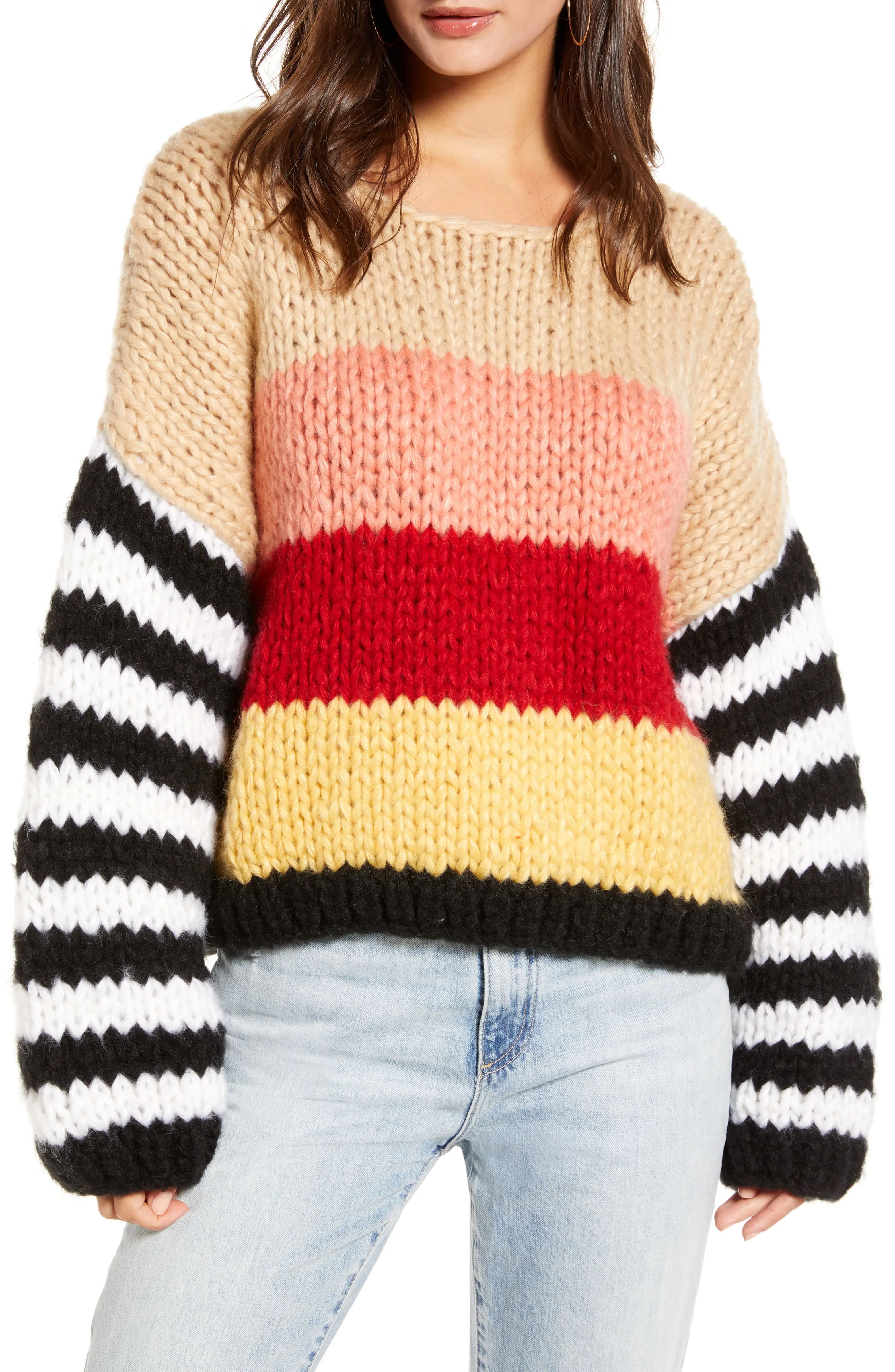 Sweetheart Stripe Sweater | Nordstrom