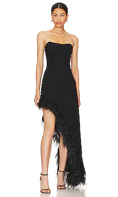Amanda Uprichard X Revolve Kenda Gown in Black from Revolve.com | Revolve Clothing (Global)
