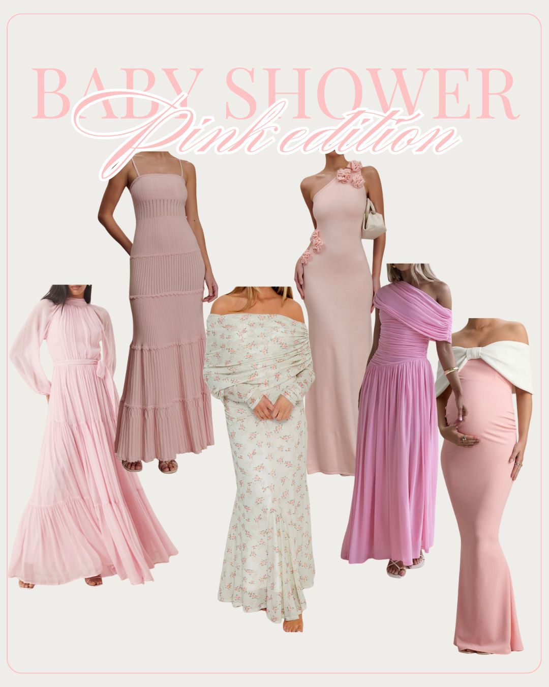 Pink baby shower dresses for the girly mamas! 

Girl baby shower dress, bump-friendly dress, spring maternity 

 #LTKmomlife #LTKBaby #LTKBump