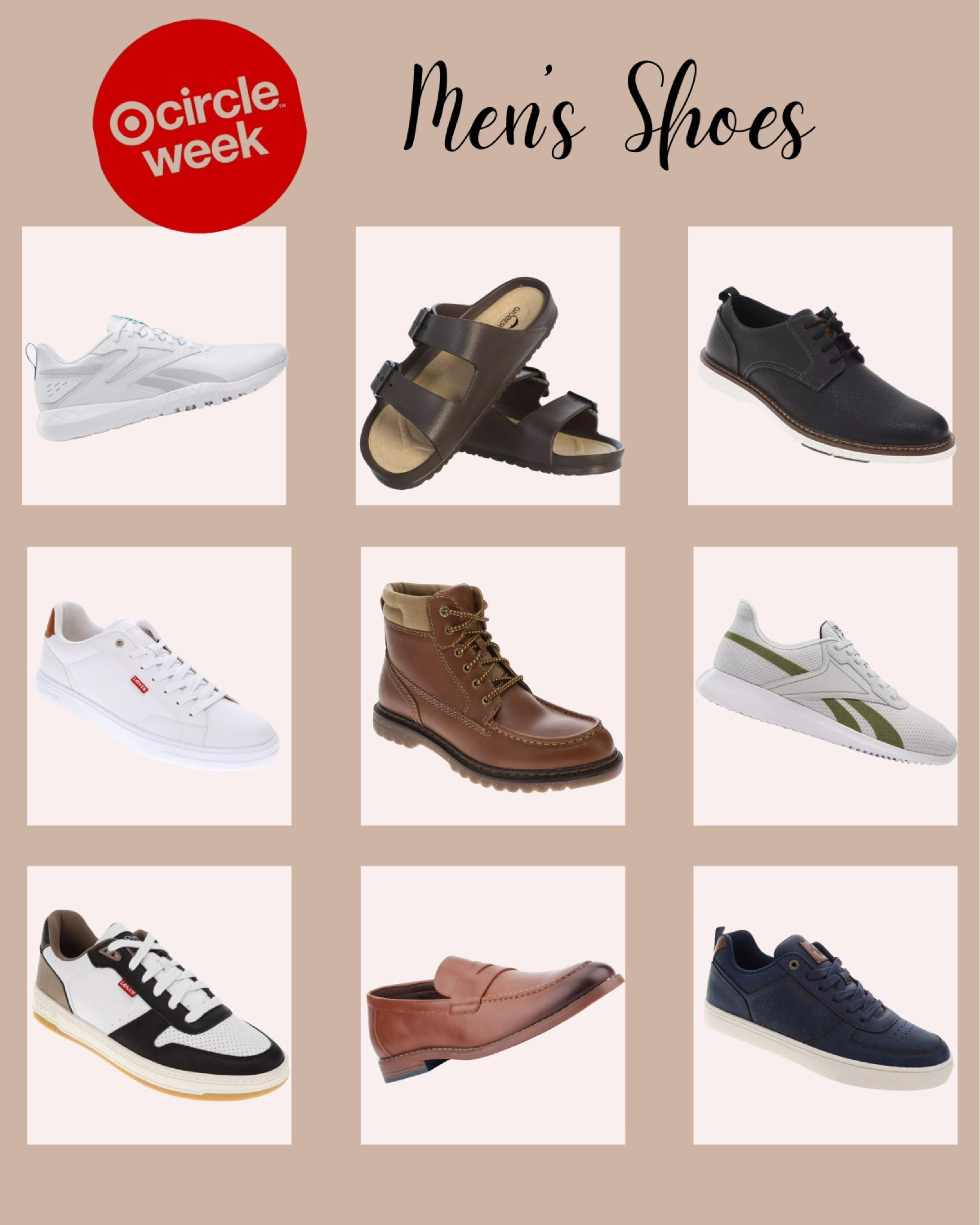 CIRCLE WEEK DEALS!!

#LTKShoeCrush #LTKSaleAlert #LTKMens