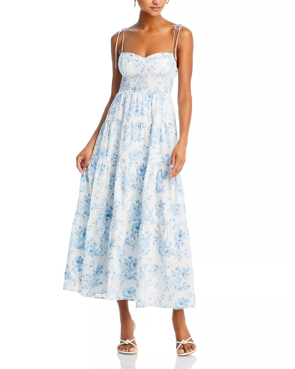 WAYF Rachelle Tiered Dress Women - Bloomingdale's | Bloomingdale's (US)
