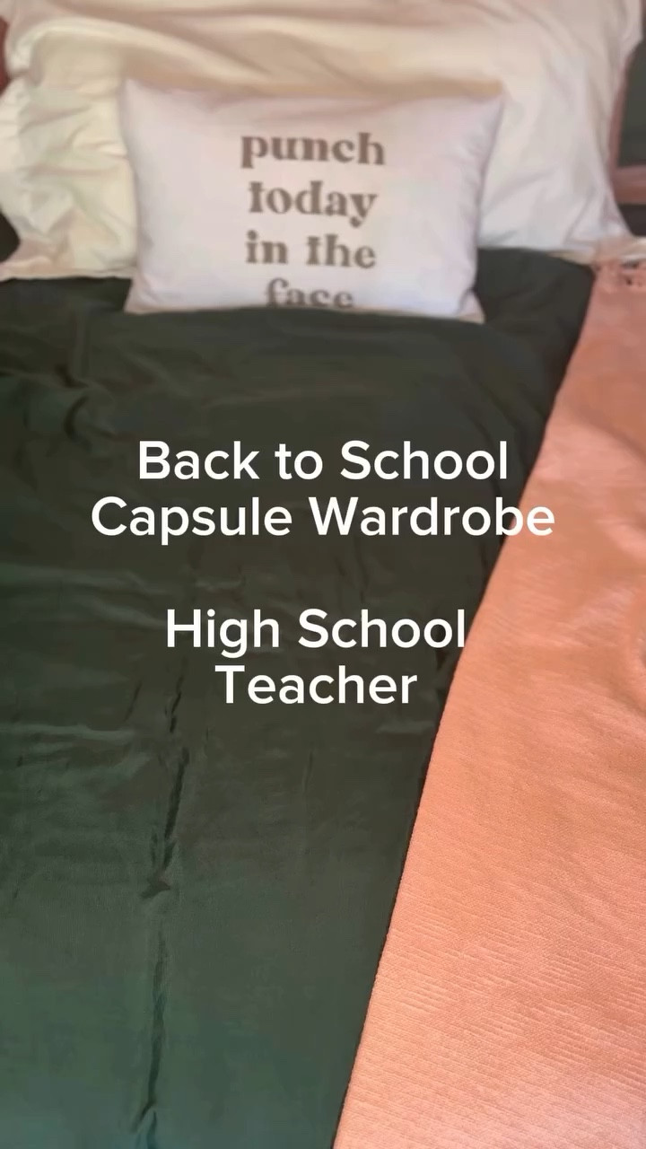 I’m trying a capsule wardrobe to simplify mornings as this school year starts- my key was choosing a color pallet and items that can mix & match 

The biggest challenge was finding things that I can stay relatively cool in… school AC is less than optimal 🫠🫠



#teacherstyle #teacheroutfit #backtoschool #teachermom #millenialteacher #capsulewardrobe #ltk #teacheroutfits

#LTKBacktoSchool