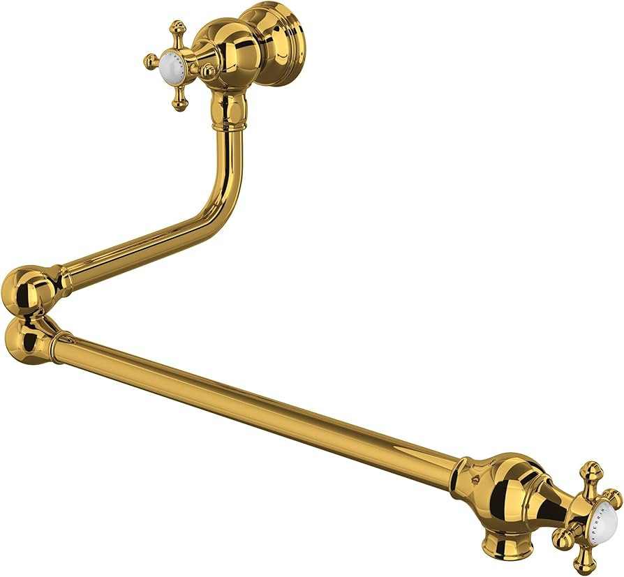 ROHL U.4798X-ULB-2 Pot FILLERS, Unlacquered Brass | Amazon (US)