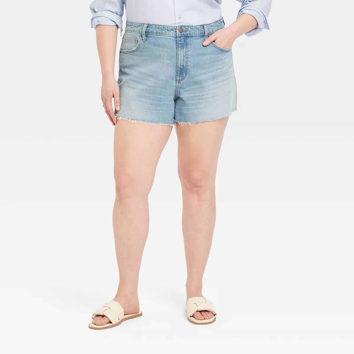 Women's High-Rise 90's Cutoff Jean Shorts - Universal Thread™ | Target