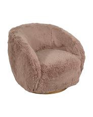 31x34 round back swivel accent chair | TJ Maxx