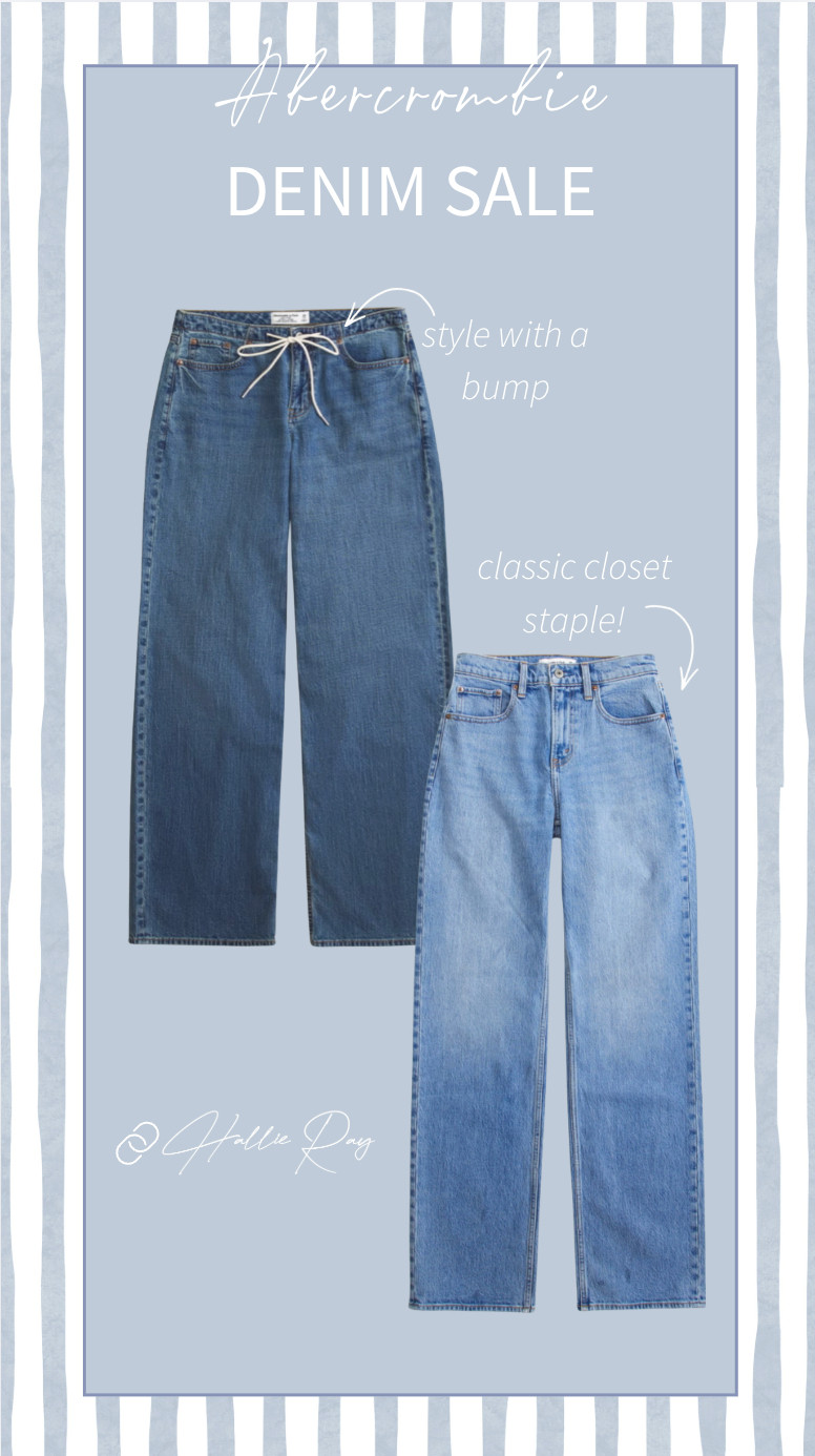 abercrombie denim sale! 
8/5 - 8/10
Promo Details: 25-50% Off All Jeans + 20% Off Almost Everything Else 
Promo Code: DENIMAF for a stackable 15% off  

 #LTKSaleAlert #LTKBump
