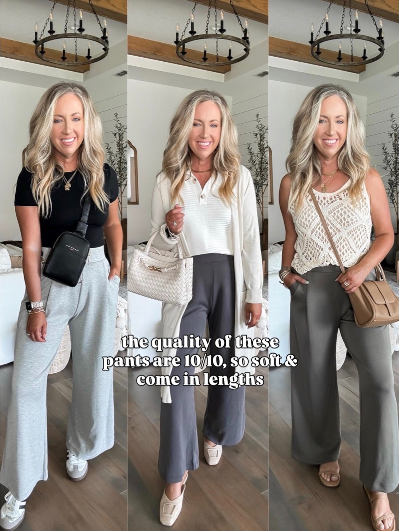 The softest, most flattering wide-leg sweats I reach for all the time. 🤍

Amazon active wear, casual style, modal pants, soft sweats, wide leg pants, comfy outfit, lounge pants, elevated basics, travel outfit, everyday style, cozy outfit, amazon clothing, neutral outfits, casual chic, soft fabric pants, comfortable everyday look.  

 #LTKootd
