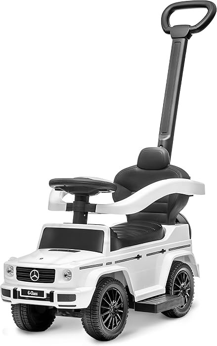 Best Ride On Cars Kids Outdoor Stroller Mercedes G-Wagon for Toddlers 1 to 3 Years Old with Music... | Amazon (US)