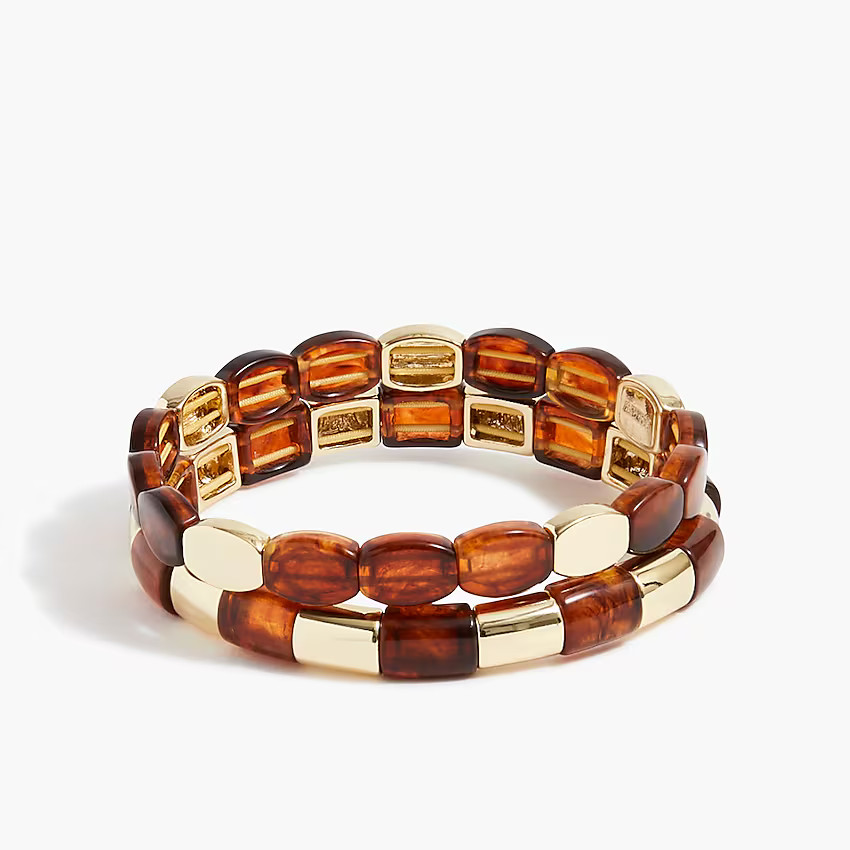 Tortoise bracelets set | J.Crew Factory