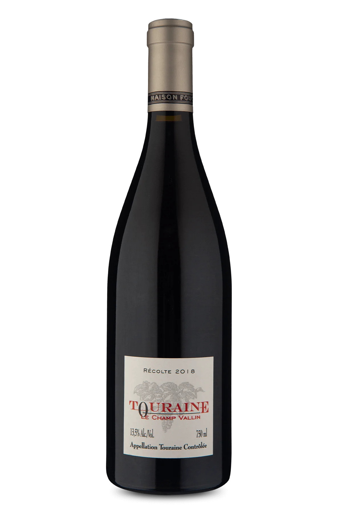 Maison Foucher Le Champ Vallin A.O.C. Touraine 2018 - Wine | Wine BR