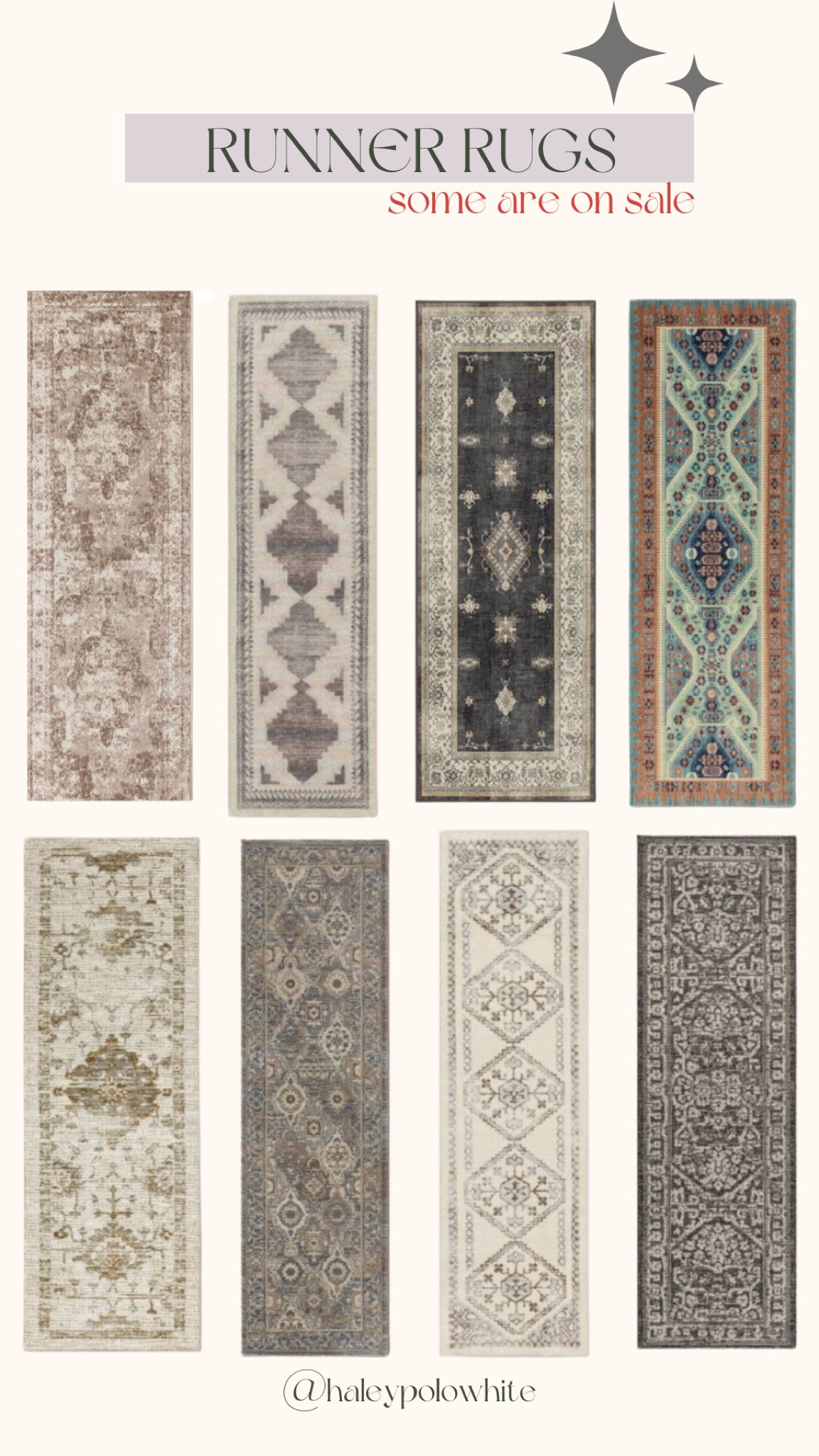 Pretty runner rugs! 

#LTKSeasonal #LTKhome #LTKsalealert