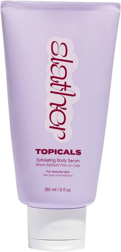 Amazon.com: Topicals Slather Exfoliating Body Serum - With Retinol, Squalane, Urea and AHAs for B... | Amazon (US)
