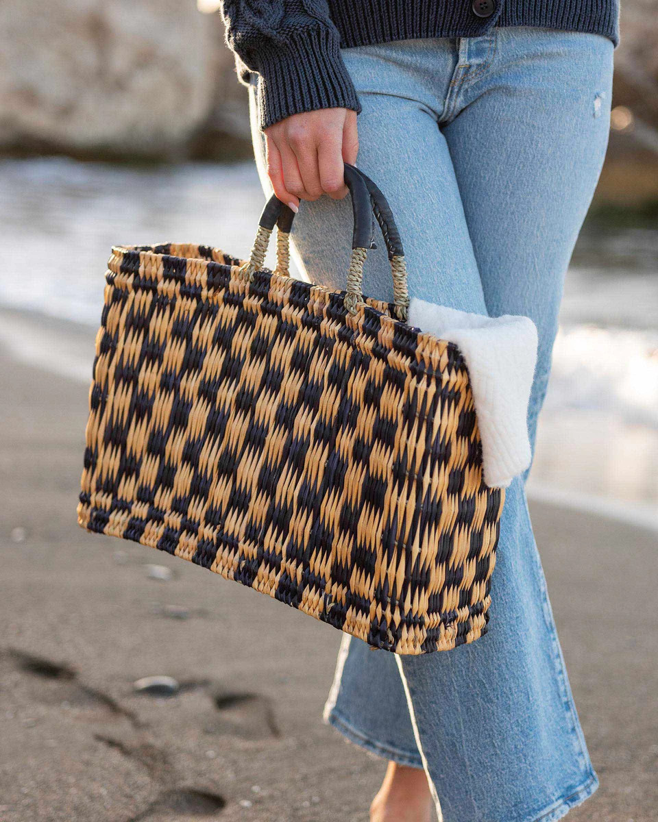 Medina Check Basket | MERSEA