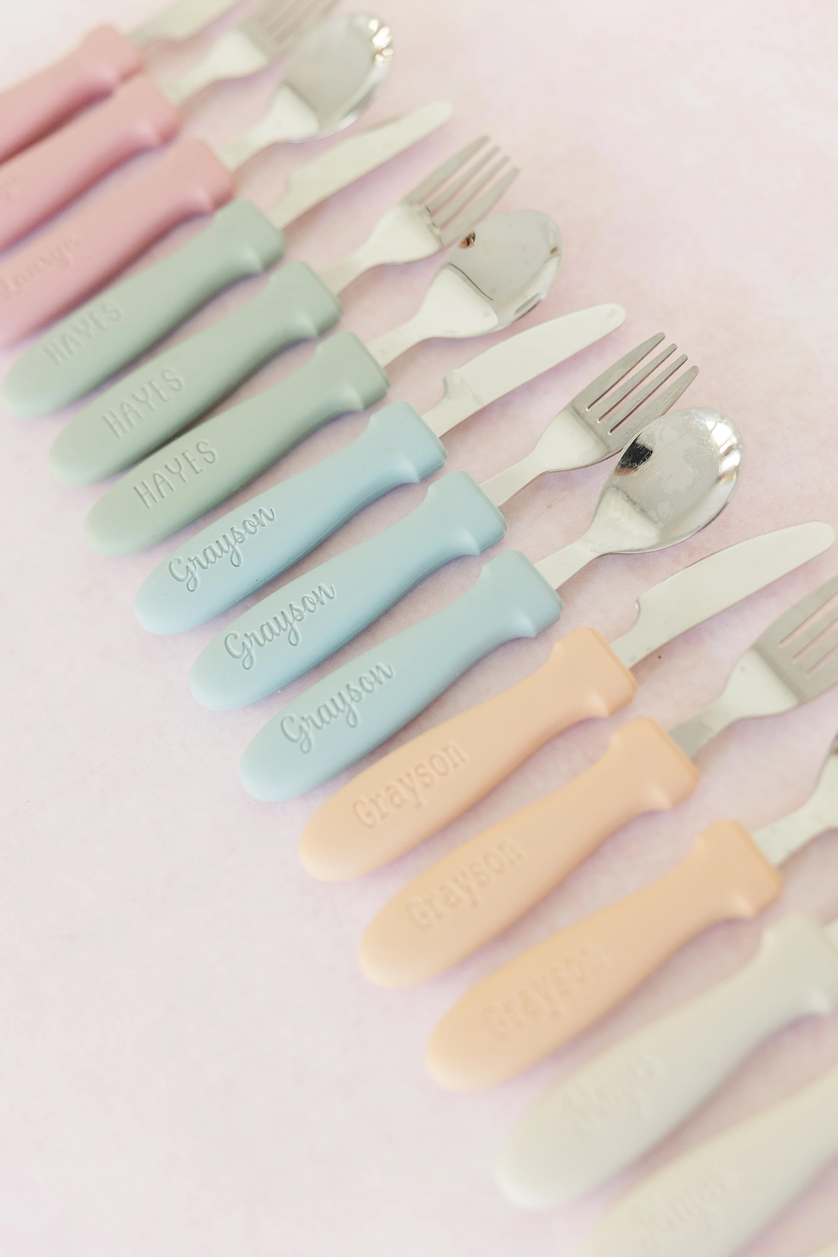 Personalized Toddler Utensils (set of 3) | Craft in by Raquel