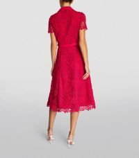 Lace Belted Midi Dress | Harrods