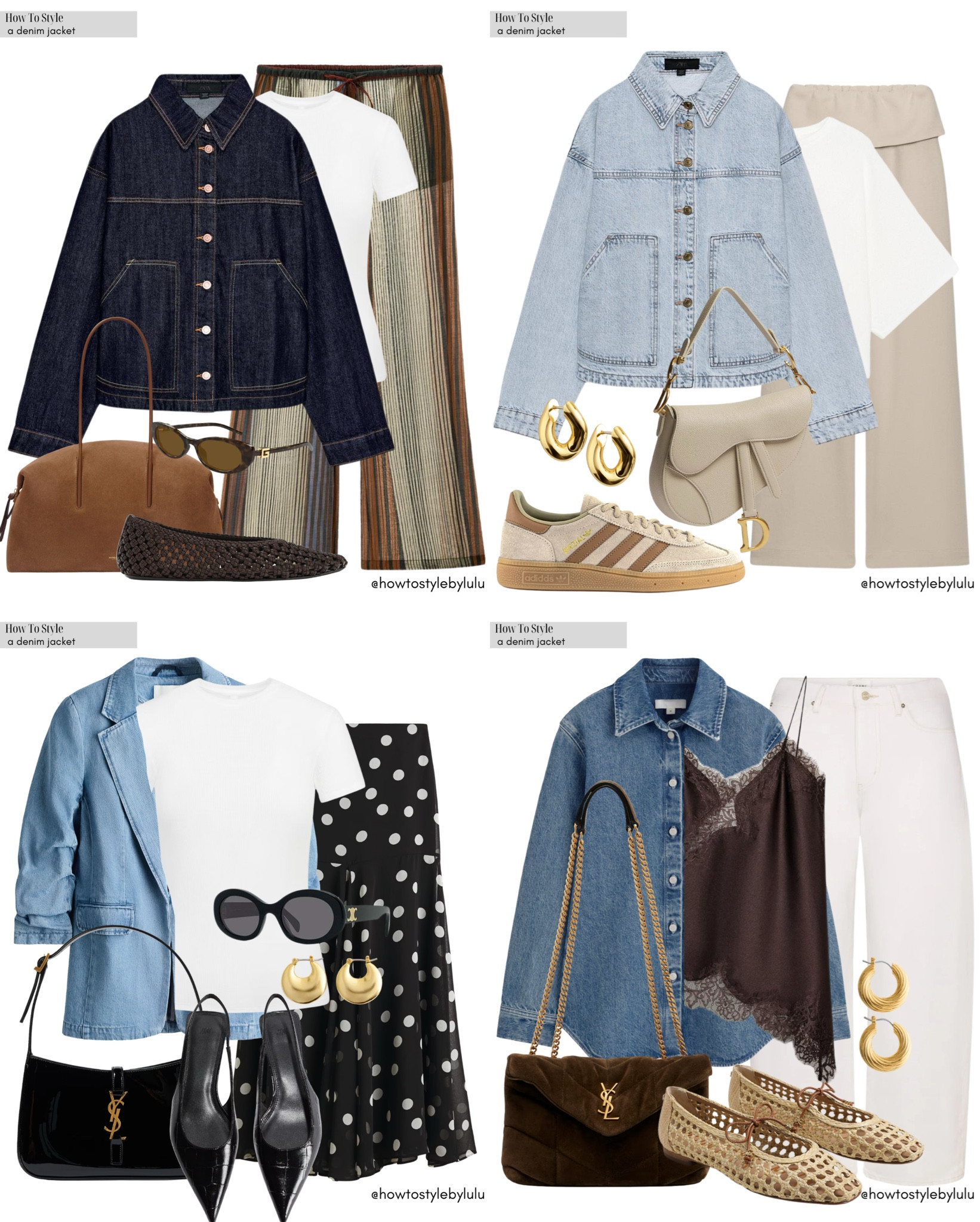 How to style a denim jacket for Spring