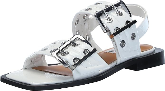 Steve Madden Women's Sandria Flat Sandal | Amazon (US)