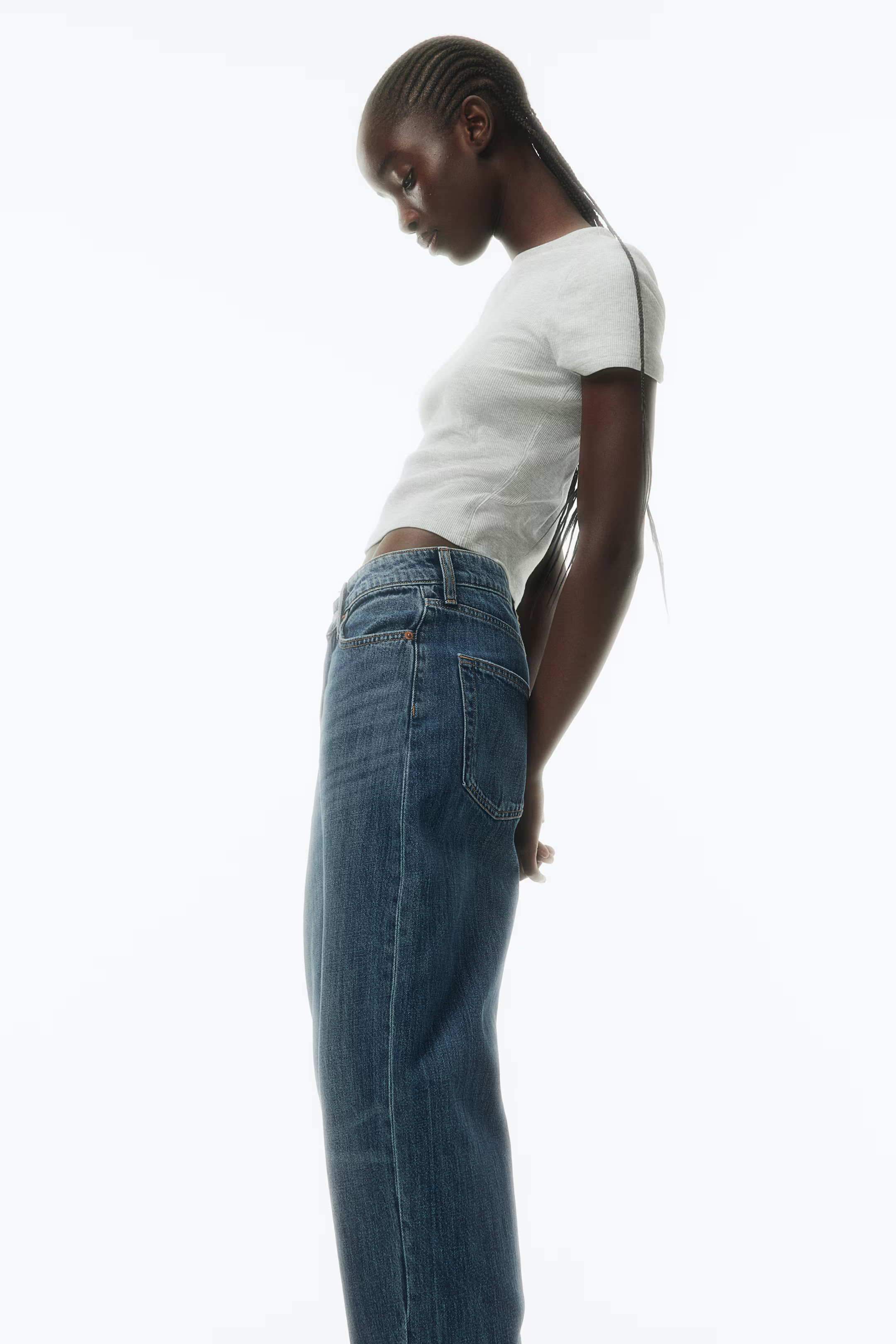 Barrel High Jeans | H&M (UK, MY, IN, SG, PH, TW, HK)