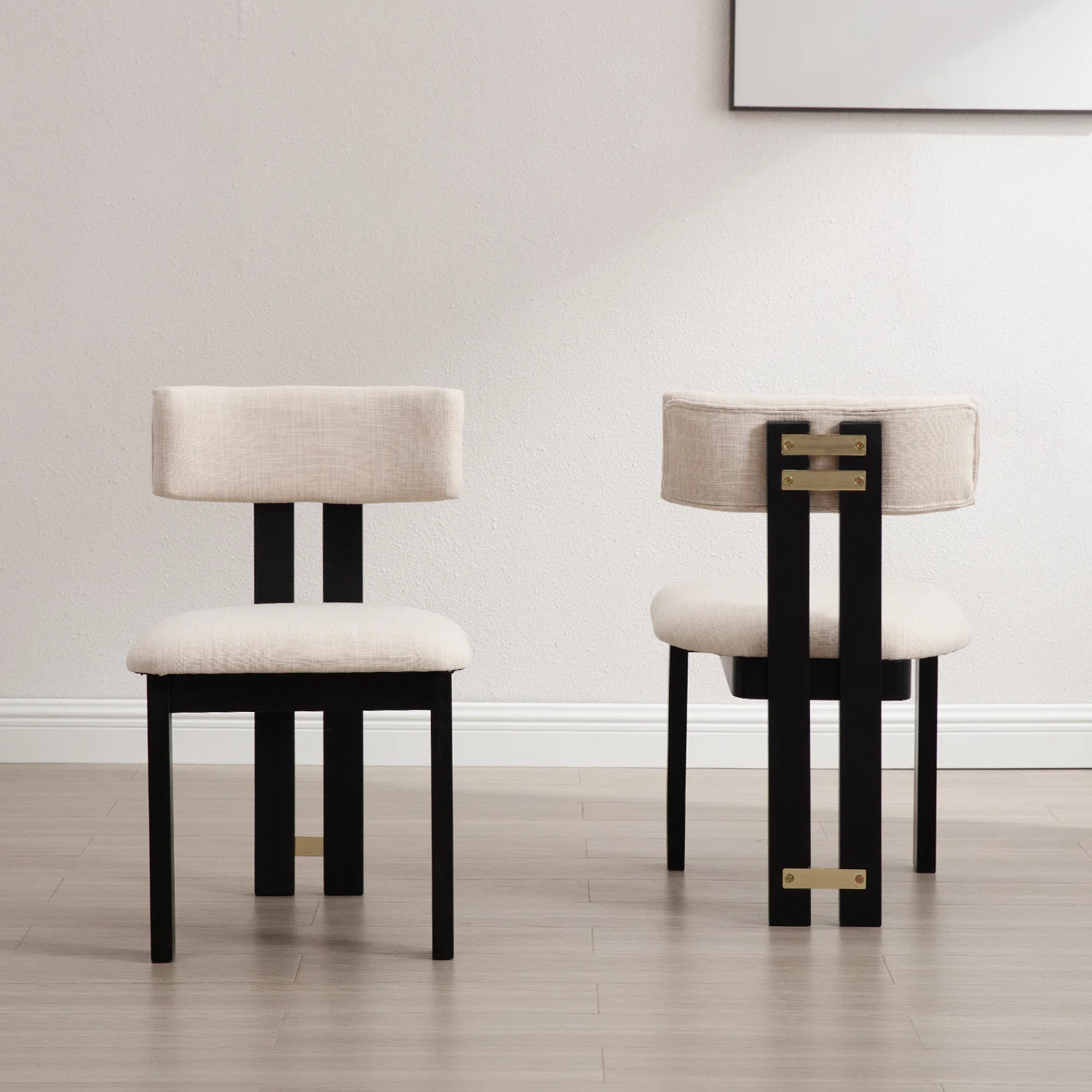 Mahkar 19'' H Upholstered Side Chair (Set of 2) | Wayfair North America