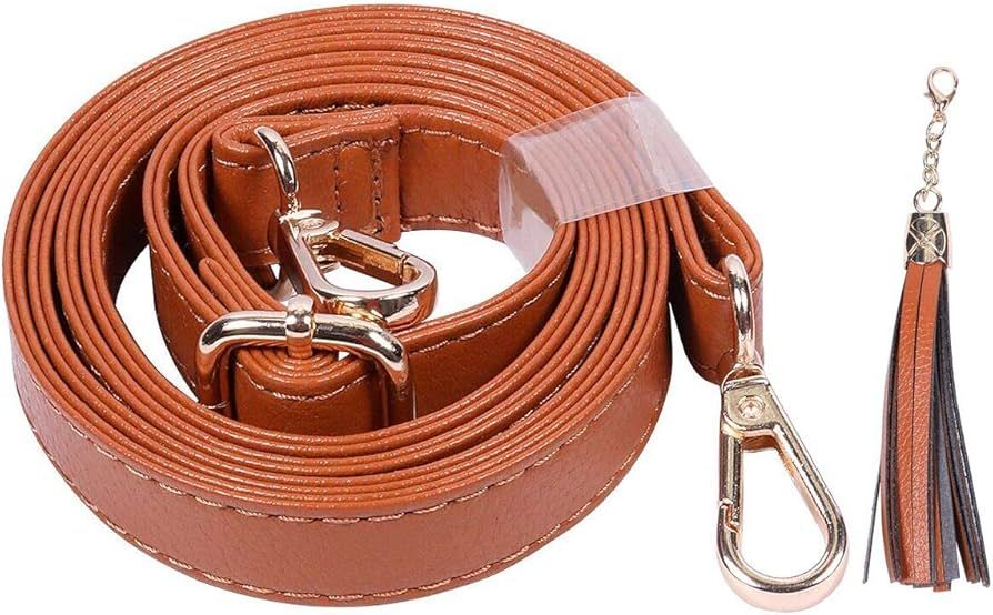BEAULEGAN Purse Strap Replacement - Full Grain Microfiber Leather - 59 Inch Long Adjustable for C... | Amazon (US)