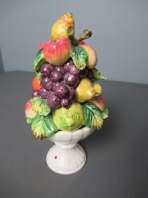 Vintage 1950's Original Arnart Creations Sorrento Fruit Topiary Majolica - j sb | eBay US