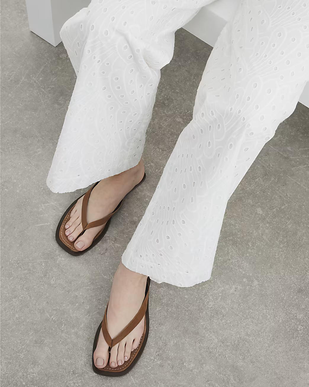 Brown Suede Flat Sandals | River Island UK & IE