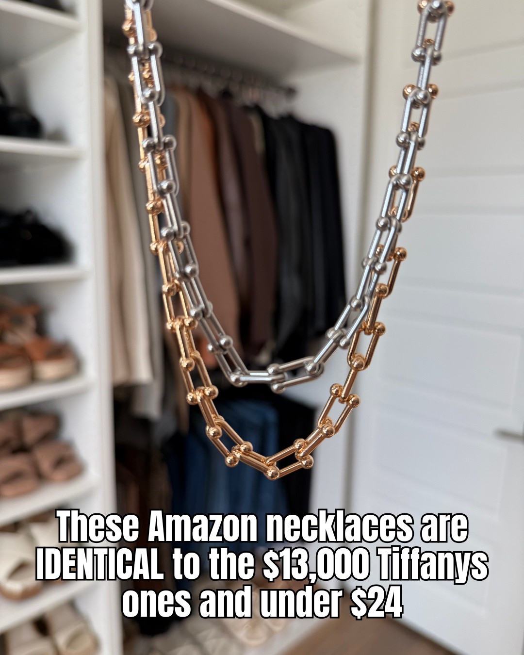 Designer inspired necklace under $20! #LTKSpringSale 

#LTKgrwm #LTKootd