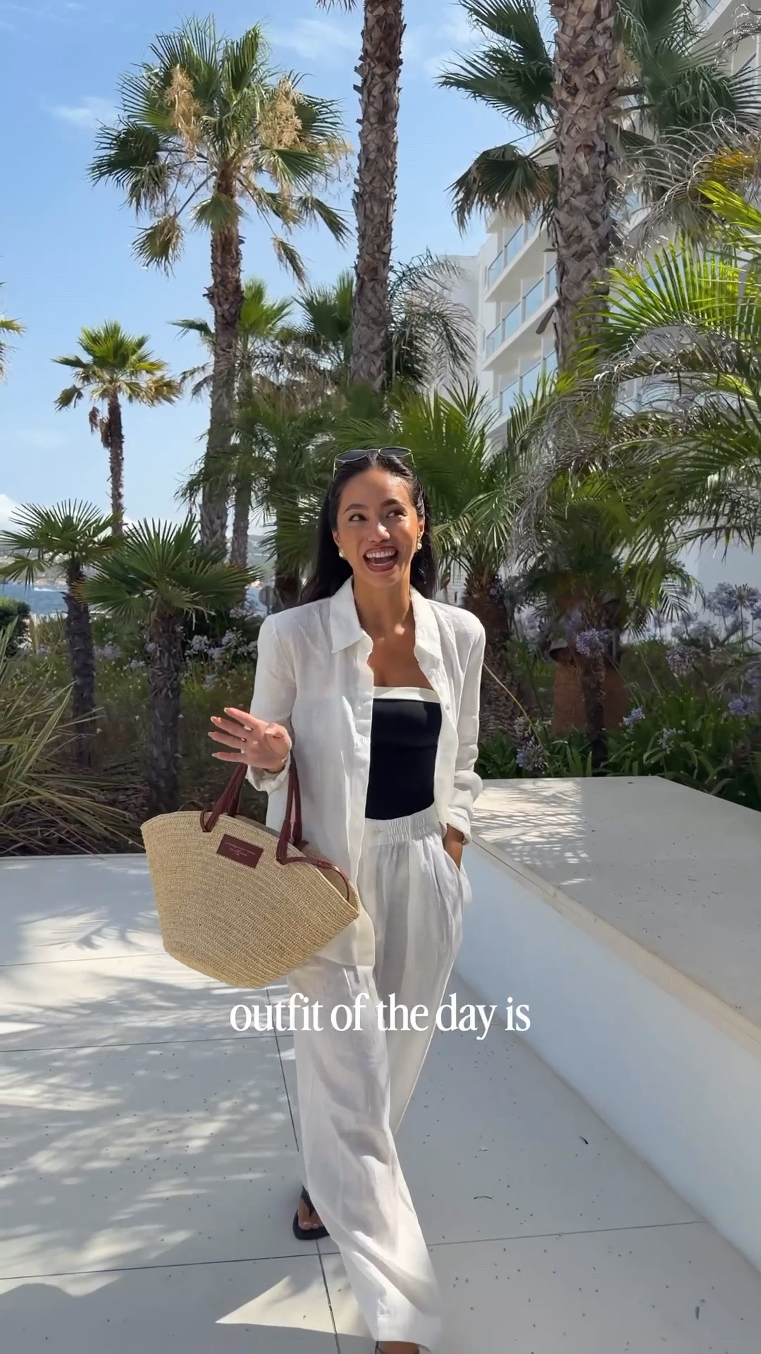 Outfit of the day in Ibiza 🌞 beach outfit, holiday outfit, linen shirt, linen trousers, Zara, Monday swimwear, Sezane

#LTKsummer #LTKeurope