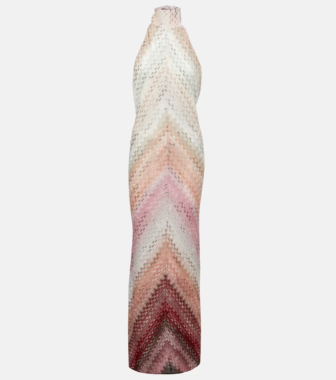 Zig Zag halterneck maxi dress | Mytheresa (UK)