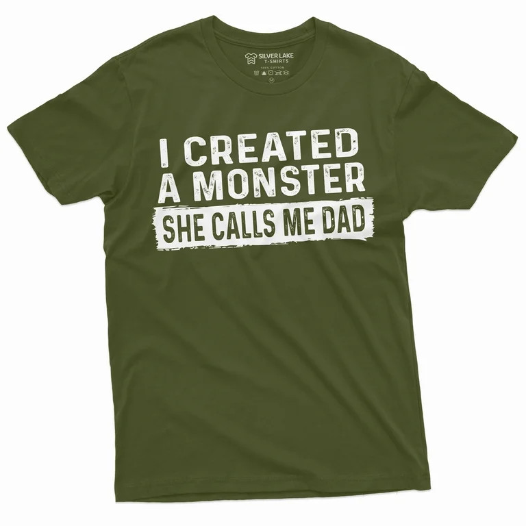 Men'S Father'S Day Gift T-Shirt From Daughter Funny Dad Gift Tees Daughter And Daddy Tee Shirt Fo... | Walmart (US)