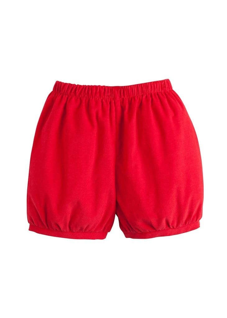 Banded Short - Red Corduroy | Little English