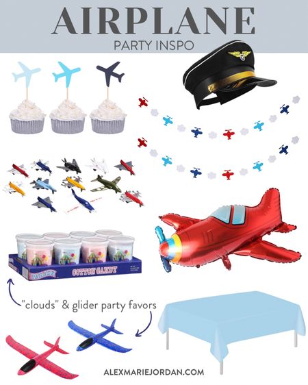 Airplane party inspiration. ✈️ Time flies birthday party and little boy airplane birthday ideas! #partyideas

#LTKkids #LTKunder50 #LTKfamily