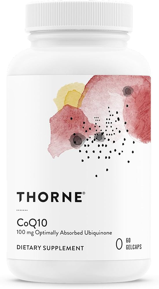 THORNE - CoQ10-100mg Optimally Absorbed Ubiquinone Supplement - Support Heart Health, Brain Funct... | Amazon (US)