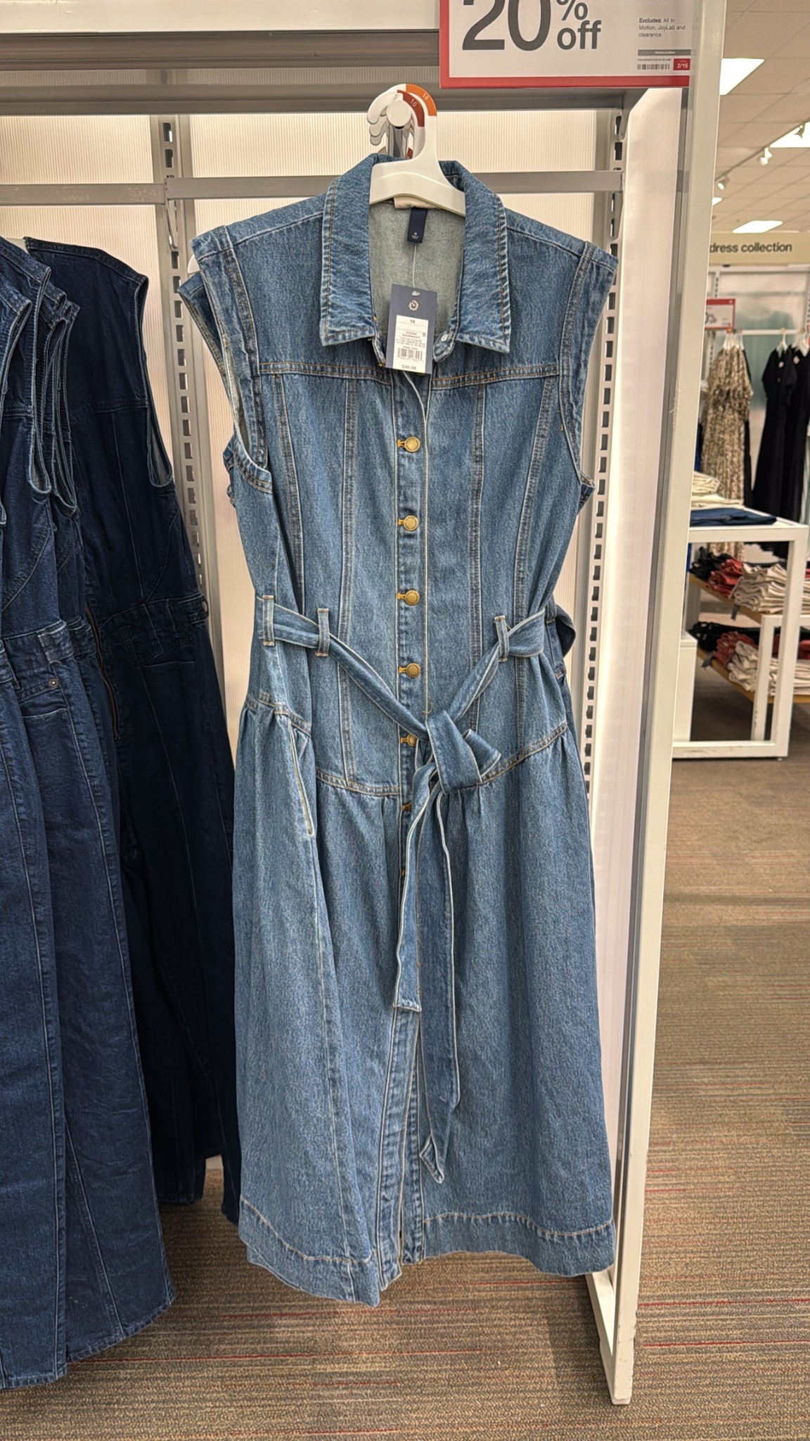 Such a cute denim dress.

#LTKStyleTip #LTKSeasonal