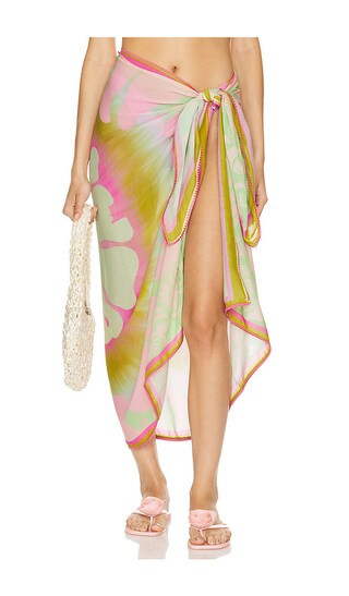 Isla Sarong in Green | Revolve Clothing (Global)