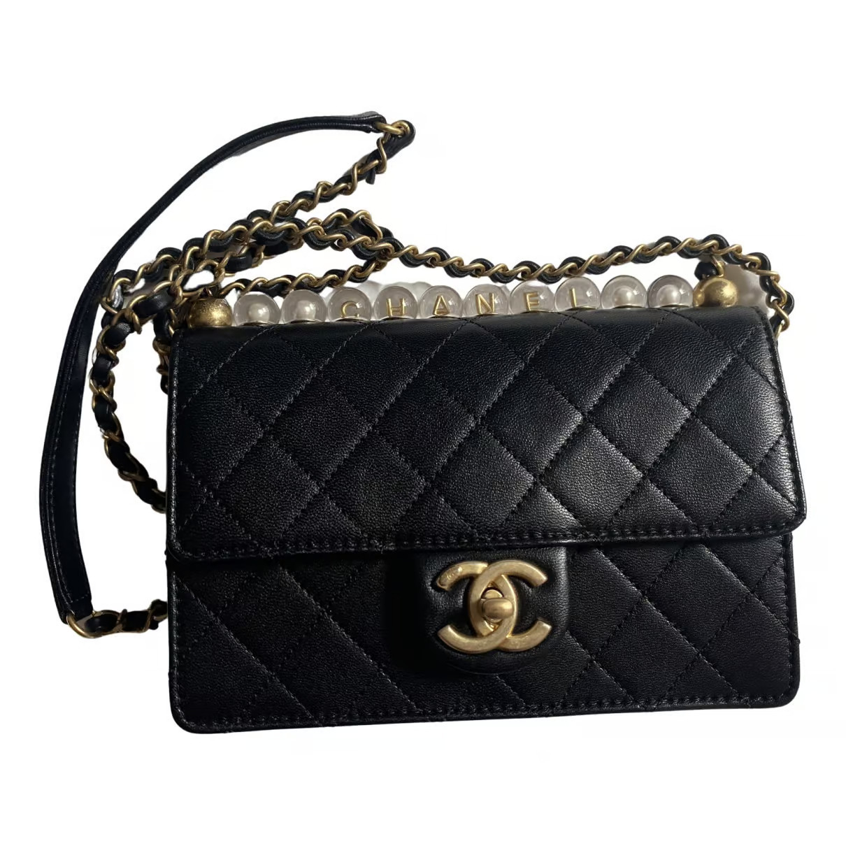 Leather crossbody bag Chanel Black in Leather - 22244666 | Vestiaire Collective (Global)