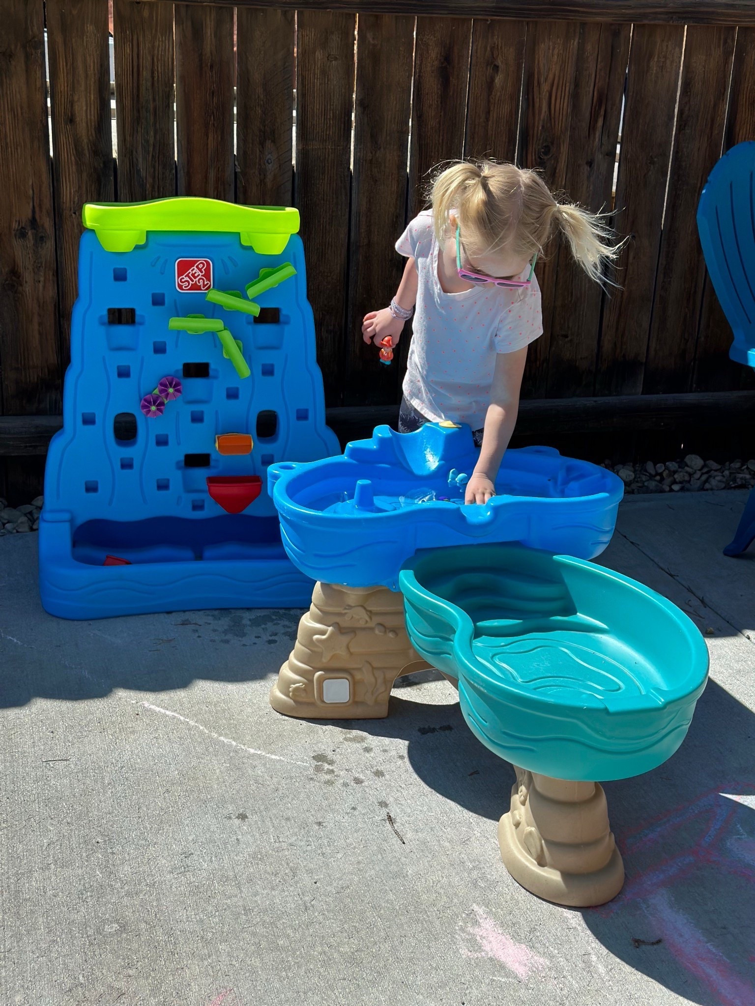 Keeping the kiddos cool and entertained all day with our favorite outdoor water play setup! 💦☀️ We combined the Step2 Waterfall Discovery Wall with the Spill & Splash Seaway Water Table for double the fun and hands-on sensory play. Perfect for toddlers, and big kids to stay busy and splash happy all summer long! 👶🧒

Linked both for easy shopping! #Step2 #WaterTable #OutdoorPlay #ToddlerToys #SummerFun #LTKkids #LTKfamily #SensoryPlay



#LTKFindsUnder50 #LTKSeasonal #LTKKids