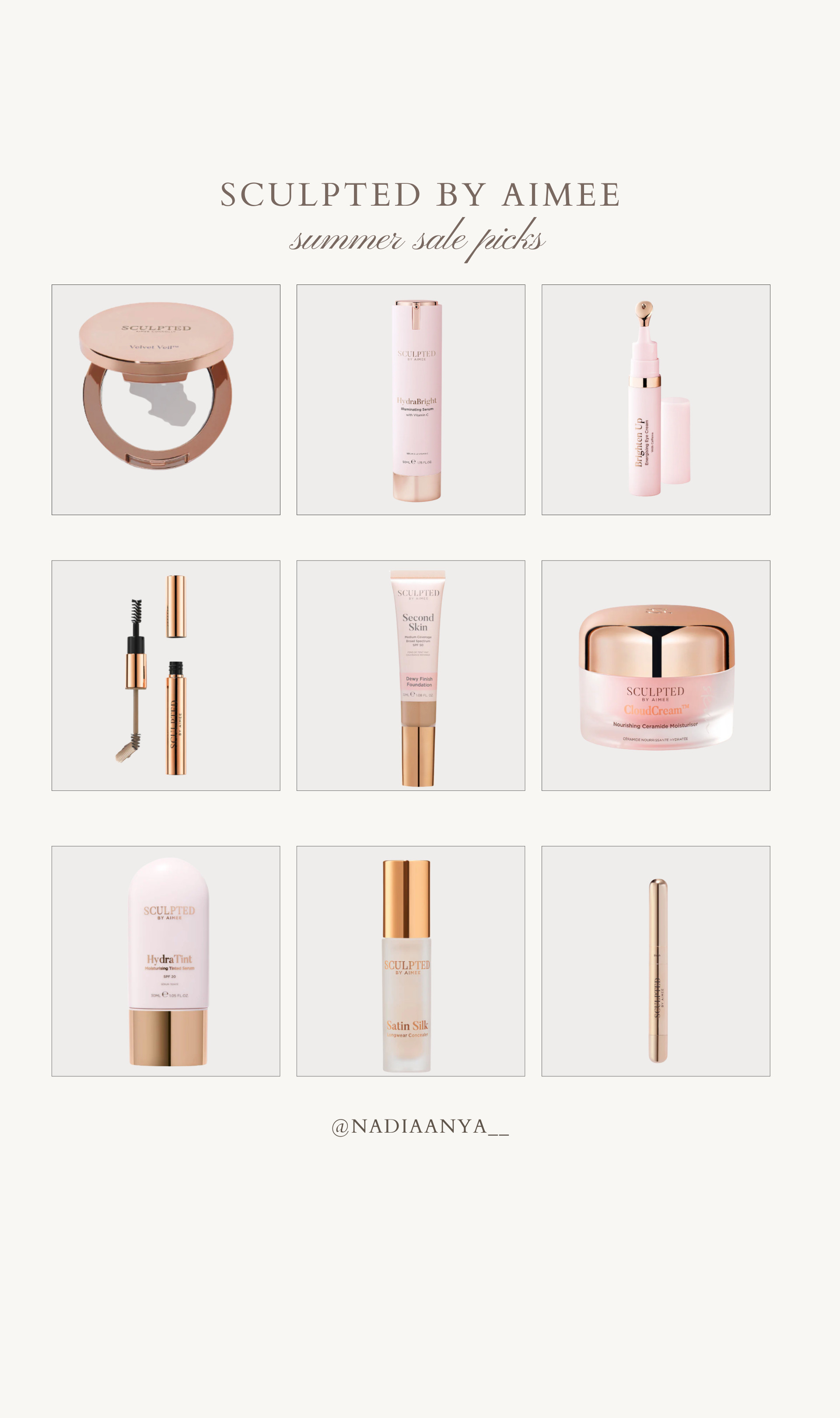 Sculpted by Aimee is having their summer sale! Here are my picks: 

summer sale l beauty l makeup  

 

#LTKbeauty