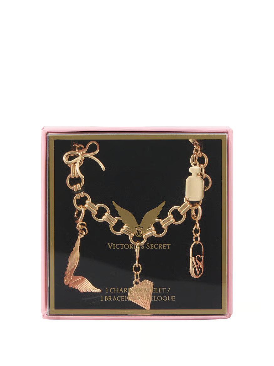 Buy Gold Wings Charm Bracelet, Gold - Order Jewelry online - Victoria's Secret US | Victoria's Secret (US / CA )