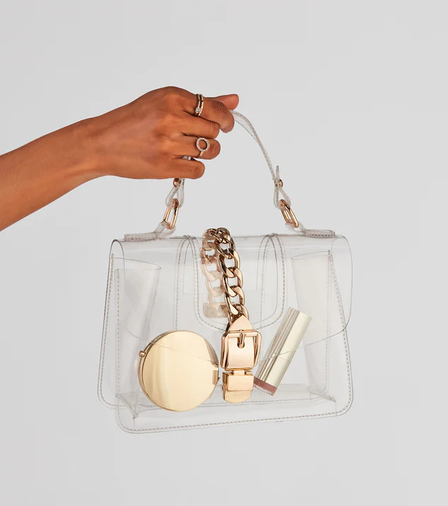 Clearly Yours Top Handle Bag | Windsor Stores