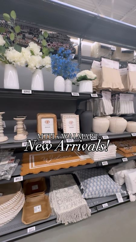 Eeeeek! Another pinch me moment finding an entire collection of MTH products at my local Walmart! 😭 If you comment “Shop” I’ll send you the links to all these fab new spring products plus a link to see the store list of which Walmarts carry this new “Home Reno” collection. Some of these products are in-store only as are the MTH Easter pillows (but you can still get delivery from your local Walmart). 

Our first day at the NYC home decor market went well! Wasn’t much that we could show you today, so sorry I wasn’t in my stories posting today. We were mostly just checking out new constructions of items but not necessarily MTH designs. I really want to go shopping tomorrow if we have time too! I have always wanted to go to a Love Shack Fancy store! 🎀😊  If we make it there I’ll be sure to show you guys! 
