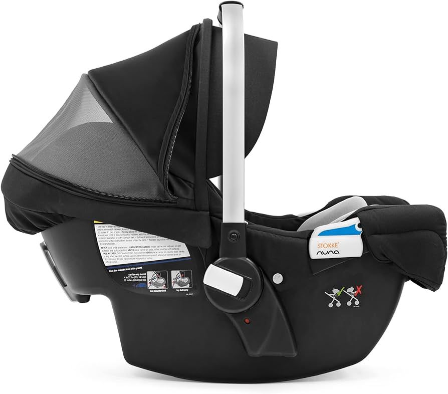 Stokke PIPA by Nuna Car Seat, Black - Ergonomic Design - Effortless Installation - Adjustable Saf... | Amazon (US)