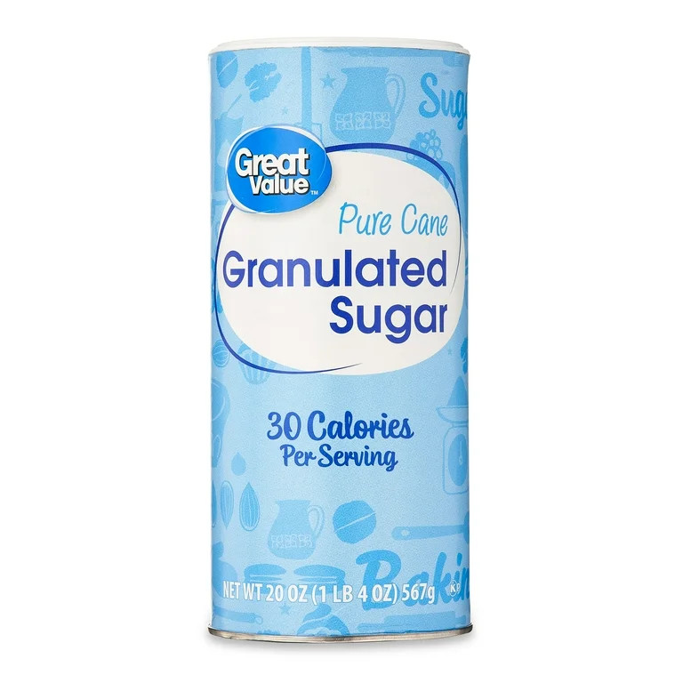 Great Value Sugar Cannister, 20 oz | Walmart (US)