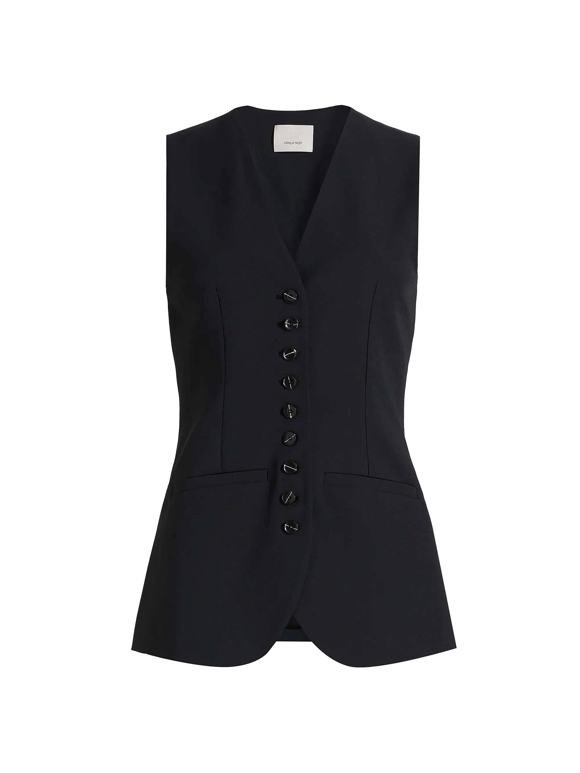 Kallen Crepe Vest | Saks Fifth Avenue