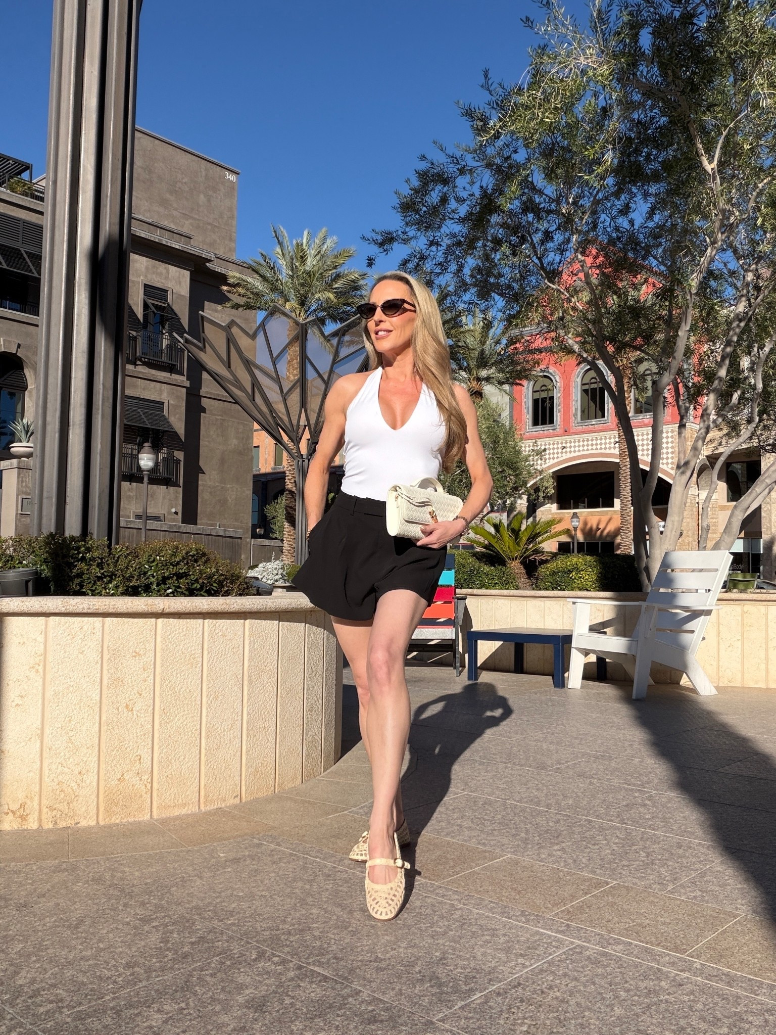 #ad @stevemadden-us is checking off all the shoe trends with this seasons collection. These mesh raffia Mary Jane ballet flats are super comfortable neutral flats that are easy to slip on for everyday to complete your spring outfits 🌺 #stevemadden #ltkshoes 

#LTKootd #LTKSeasonal #LTKspringtrends