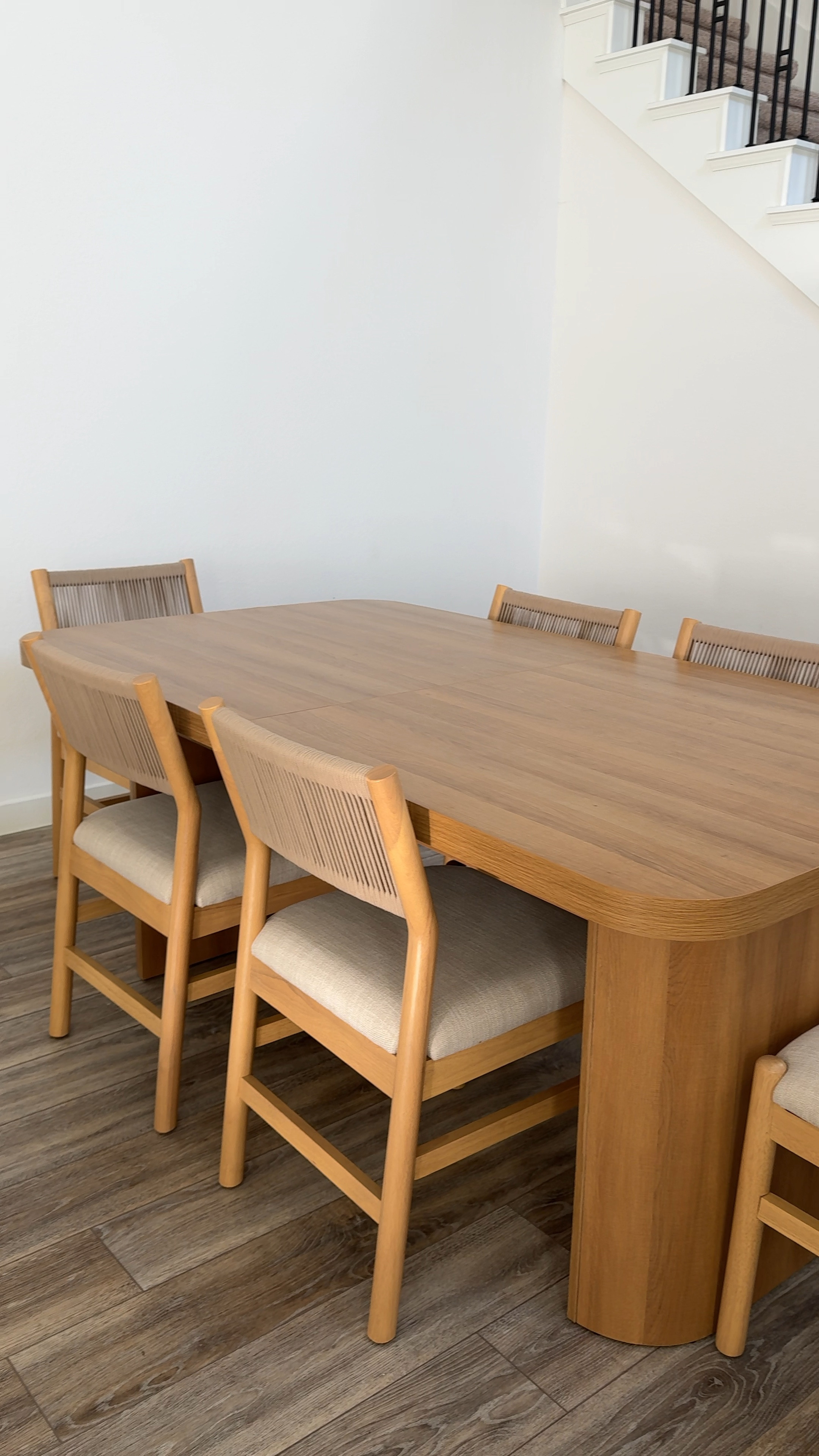 2025.11.14 - Update: this exact table sells out quick, so I’ve linked similar!

seats 8, dinner table, dining room, light wood, modern, linen

#LTKHome #LTKSeasonal