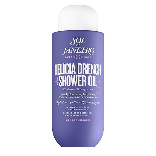 Sol de Janeiro Delicia Drench Shower Oil Moisturizing Cleansing Oil | Amazon (US)