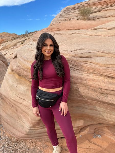 Lululemon deep luxe leggings set ✨
.
.
cranberry pink burgundy red set, leggings outfit, hiking outfit, valley of fire Las Vegas outfit, Colorado outfit, athletic outfit, lululemon outfit, fitness workout outfit, casual outfit, winter outfit, fall outfit, winter style, lululemon black belt bag, SHEIN hiking boots, Dyson air wrap, mountains outfits, walking outfit, airport outfit, travel outfit, airplane outfit, red workout 2 piece set, vacation sets, vacation outfits, pink outfits, red outfits, workout sets, fitness outfits, city adventurer bag, hiking bag, weekend getaway

#LTKstyletip #LTKfitness #LTKtravel